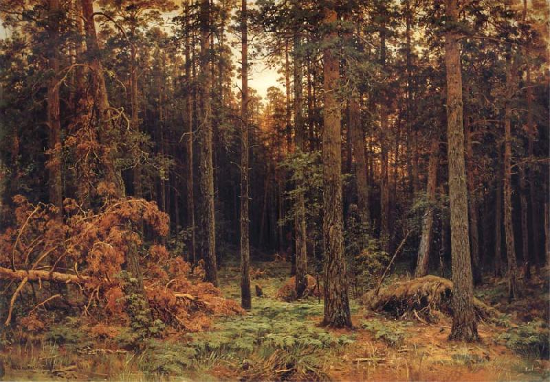 Ivan Shishkin Pine tree oil painting picture